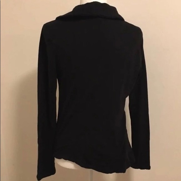 Mossimo asymmetrical zipper long sleeves - Picture 2 of 4